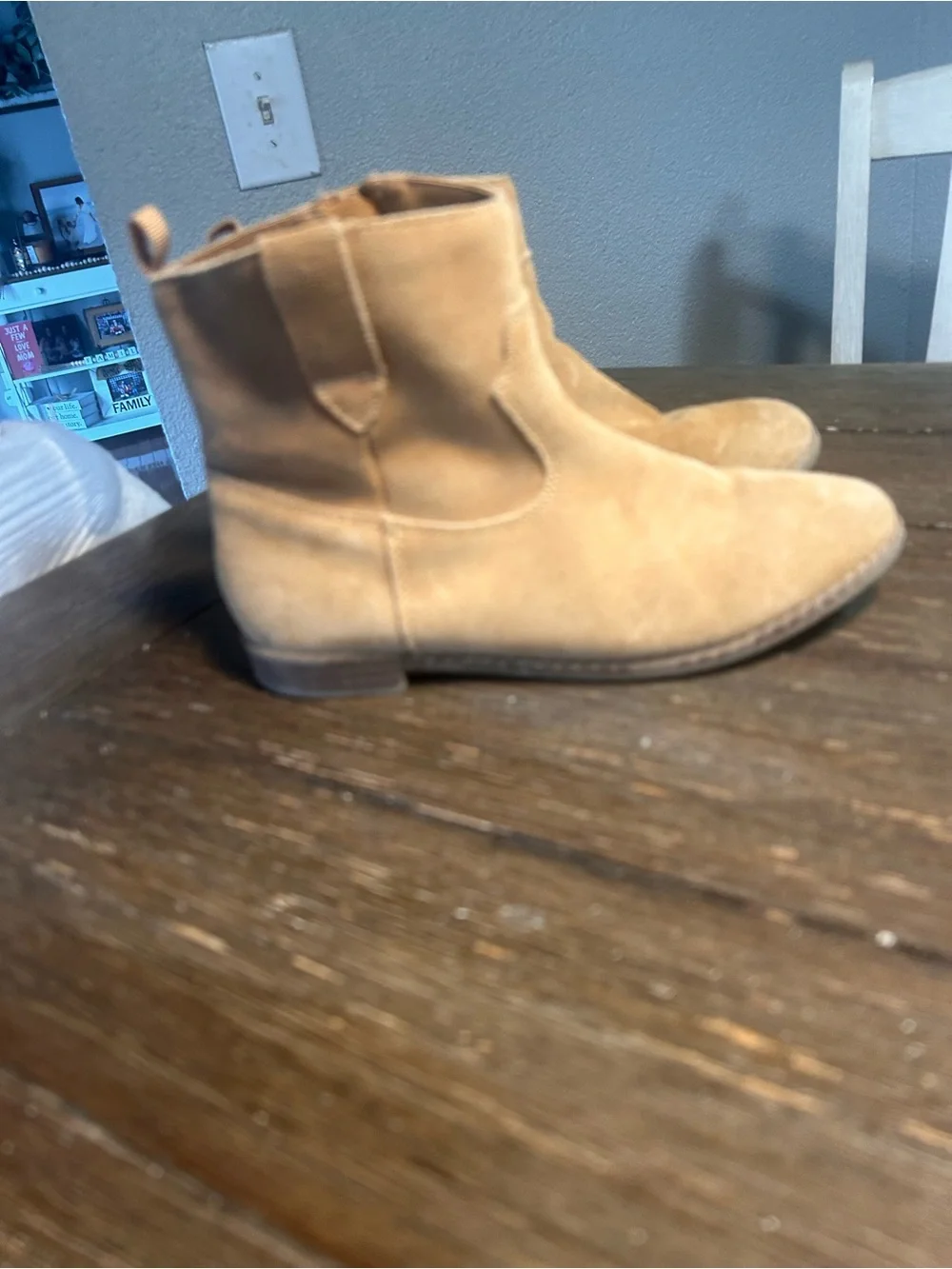 Gap girls western suede boots size 2 youth